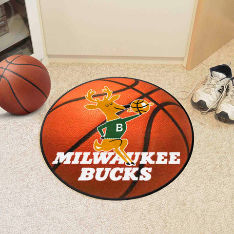 NBAV ? Milwaukee Bucks Basketball Mat