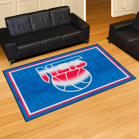 NBAV ? New Jersey Nets 5x8 Rug