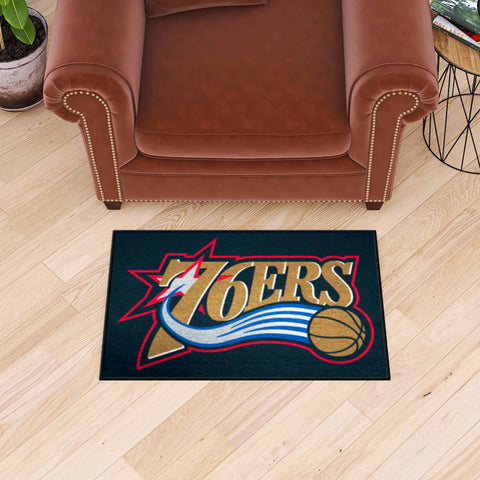 NBAV ƒ?? Philadelphia 76ers Starter Mat - Retro