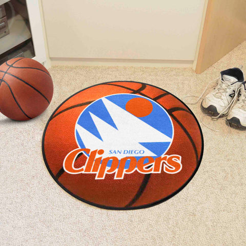 NBAV ? San Diego Clippers Basketball Mat