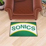 NBAV ƒ?? Seattle Supersonics Starter Mat - Retro