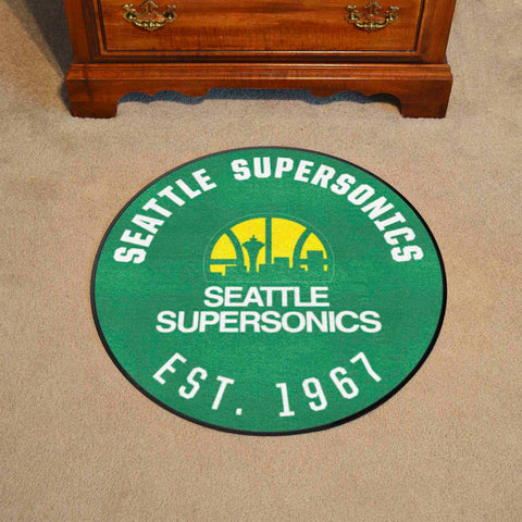 NBAV ? Seattle Supersonics Roundel Mat