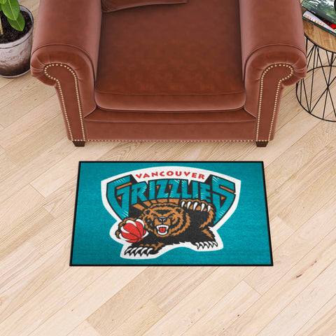 NBAV ƒ?? Vancouver Grizzlies Starter Mat - Retro