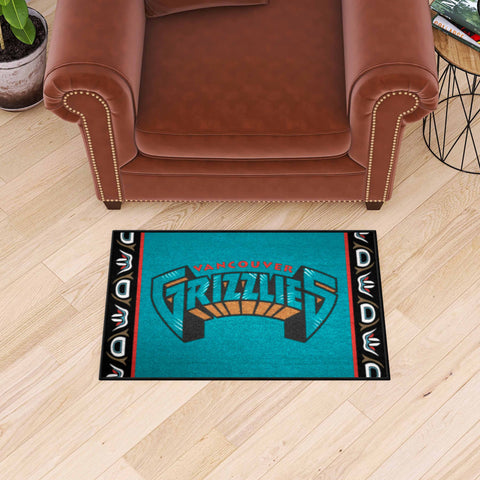 NBAV ƒ?? Vancouver Grizzlies Starter Mat - Retro