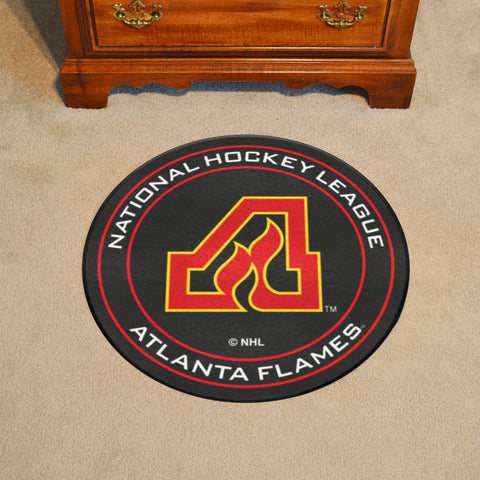 NHLV ? Atlanta Flames Puck Mat