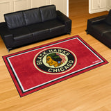 NHLV ? Chicago Blackhawks 5x8 Rug