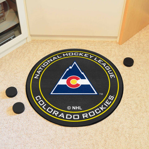 NHLV ? Colorado Rockies        Puck Mat