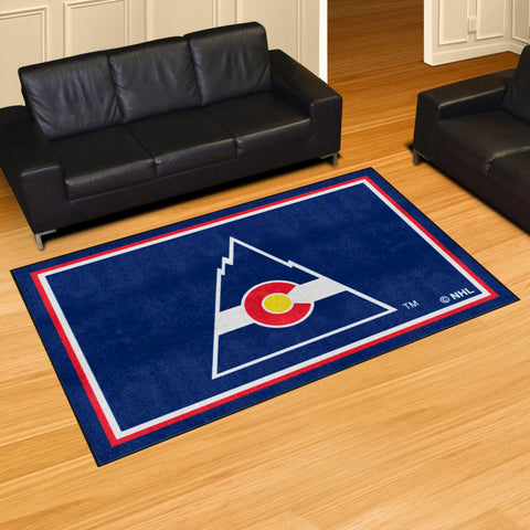 NHLV ? Colorado Rockies        5x8 Rug