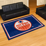 NHLV ? Edmonton Oilers 5x8 Rug