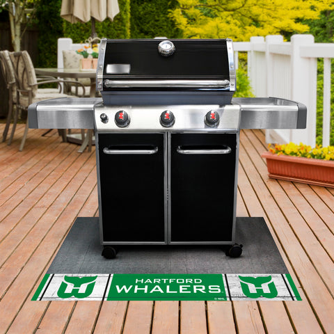 NHLV - Hartford Whalers Grill Mat - Retro