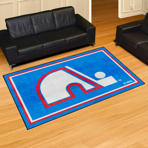 NHLV ? Quebec Nordiques 5x8 Rug