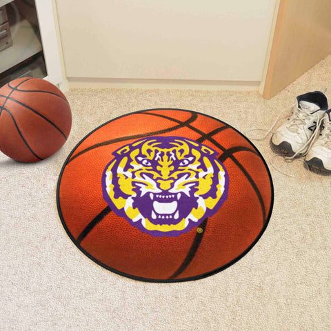 LSU Basketball Mat