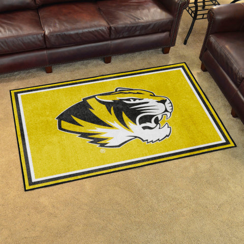 University of Missouri 4x6 Rug