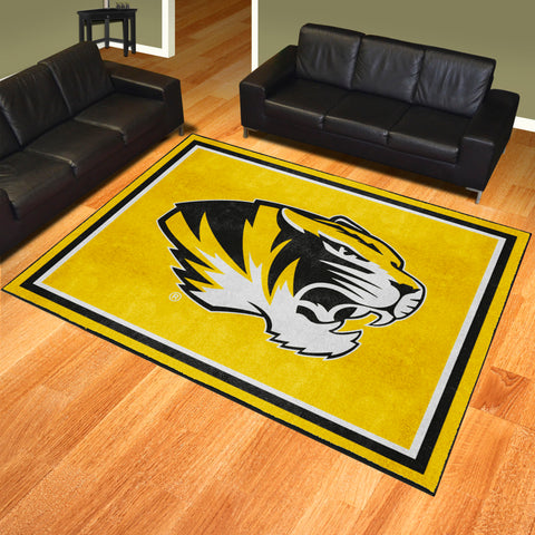 University of Missouri 8x10 Rug