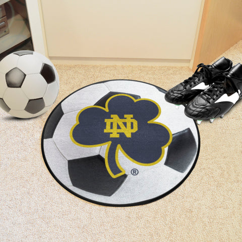 Notre Dame Soccer Ball Mat