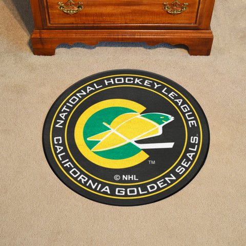 NHLV - California Golden Seals Puck Mat