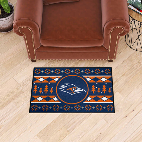 University of Texas at San Ant Holiday Sweater Starter Mat