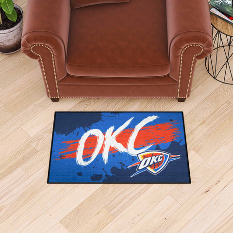 NBA - Oklahoma City Thunder Starter Mat - Slogan