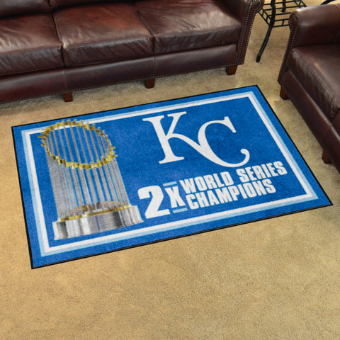 MLB - Kansas City Royals 4x6 Rug