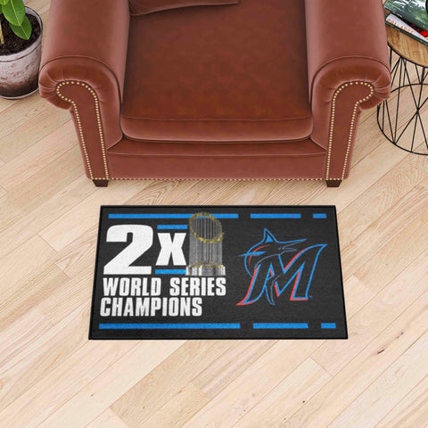 MLB - Miami Marlins Starter Mat - Dynasty