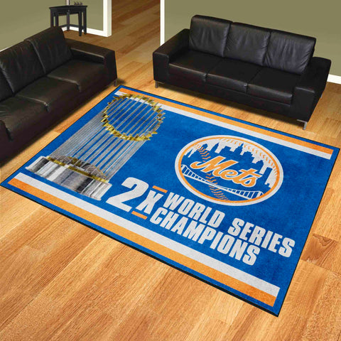 MLB - New York Mets 8x10 Rug