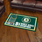 MLB - Oakland Athletics 3x5 Rug