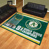 MLB - Oakland Athletics 8x10 Rug