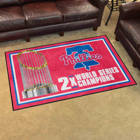 MLB - Philadelphia Phillies 4x6 Rug