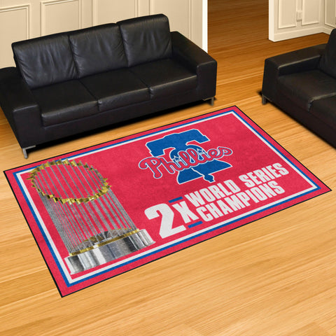 MLB - Philadelphia Phillies 5x8 Rug