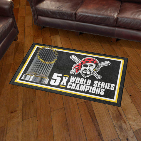 MLB - Pittsburgh Pirates 3x5 Rug