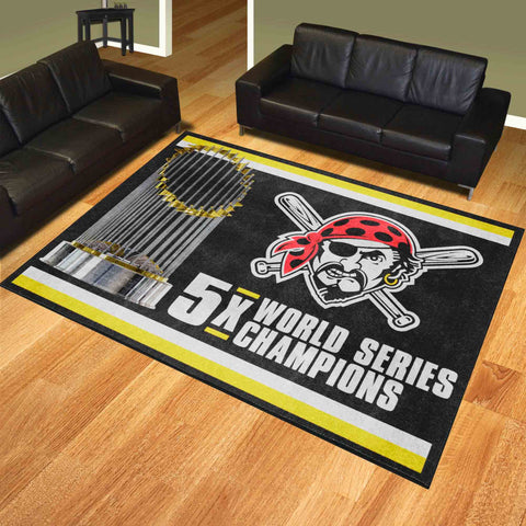 MLB - Pittsburgh Pirates 8x10 Rug