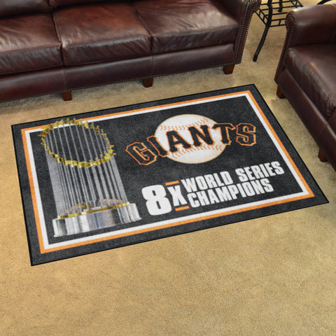 MLB - San Francisco Giants 4x6 Rug