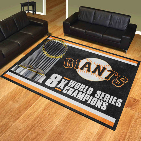 MLB - San Francisco Giants 8x10 Rug