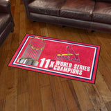 MLB - St. Louis Cardinals 3x5 Rug