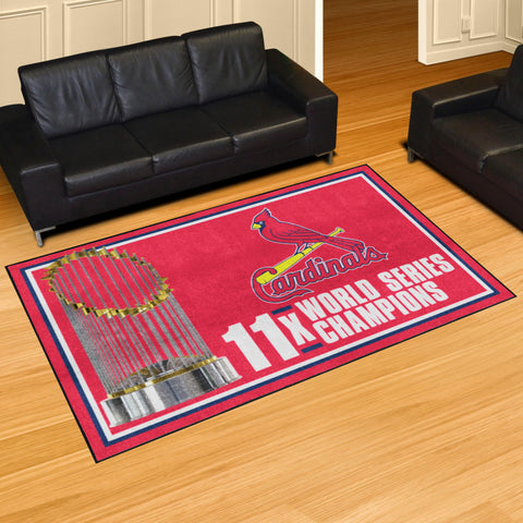 MLB - St. Louis Cardinals 5x8 Rug