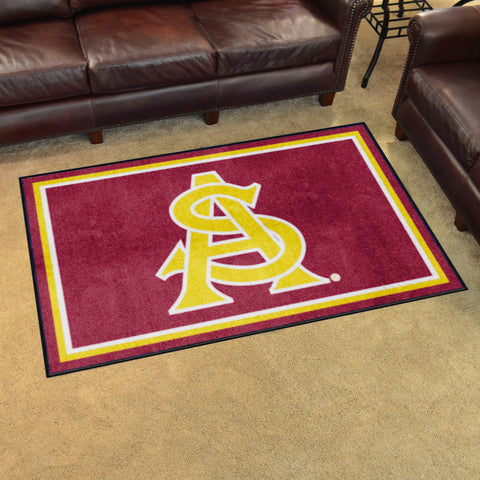 Arizona State University 4x6 Rug