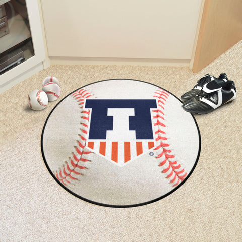 University of Illinois Baseball Mat