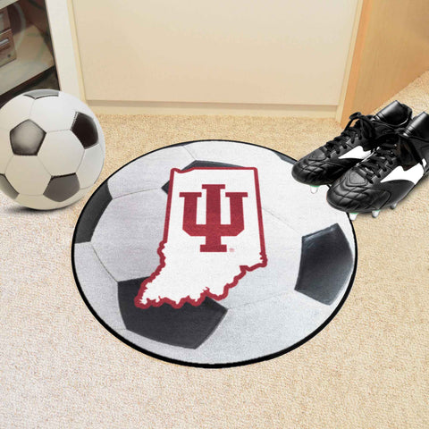 Indiana University Soccer Ball Mat