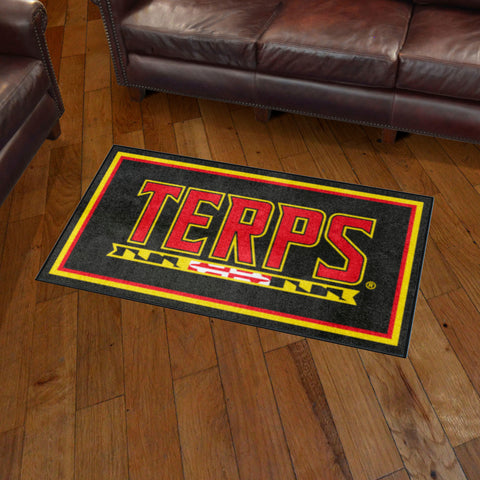 University of Maryland 3x5 Rug