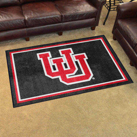 University of Utah 4x6 Rug