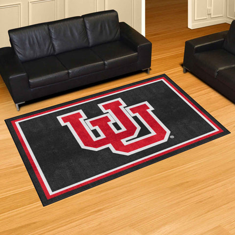 University of Utah 5x8 Rug