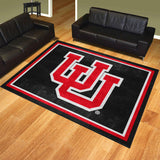 University of Utah 8x10 Rug