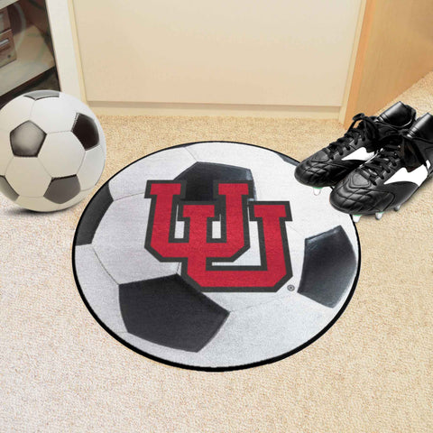 University of Utah Soccer Ball Mat