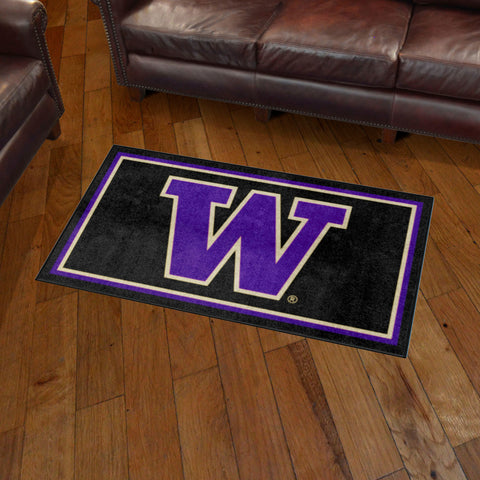 University of Washington 3x5 Rug