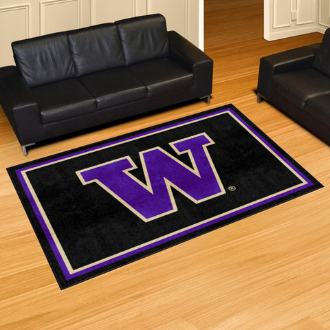 University of Washington 5x8 Rug