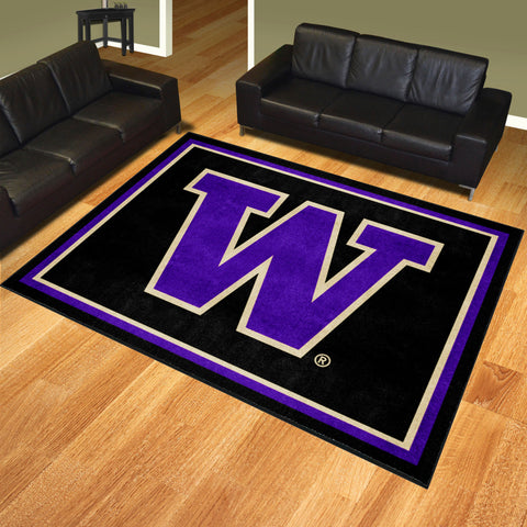 University of Washington 8x10 Rug