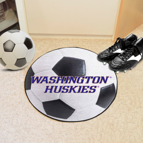 University of Washington Soccer Ball Mat