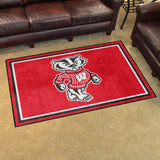 University of Wisconsin 4x6 Rug