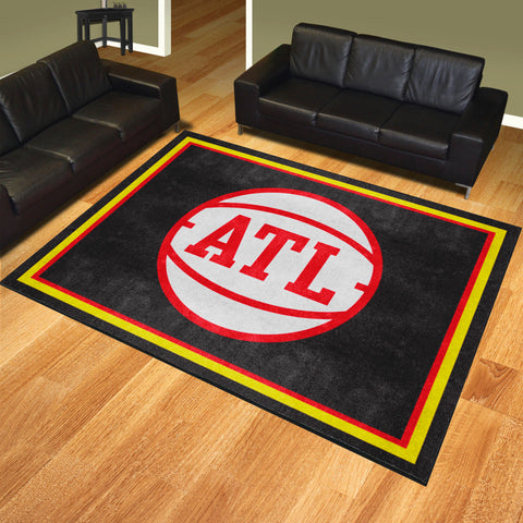 NBA - Atlanta Hawks 8x10 Rug