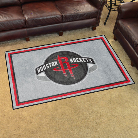 NBA - Houston Rockets 4x6 Rug